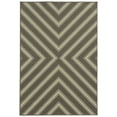 thumbnail image 1 of Sphinx Riviera Indoor/Outdoor Area Rug 4589D Patio Grey Triangles Chevron 2' 3" x 7' 6" Rectangle, 1 of 3