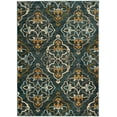 thumbnail image 1 of Sphinx Sedona Area Rug 6368B Blue Diamonds Swirls 6' 7" x  9' 6" Rectangle, 1 of 2