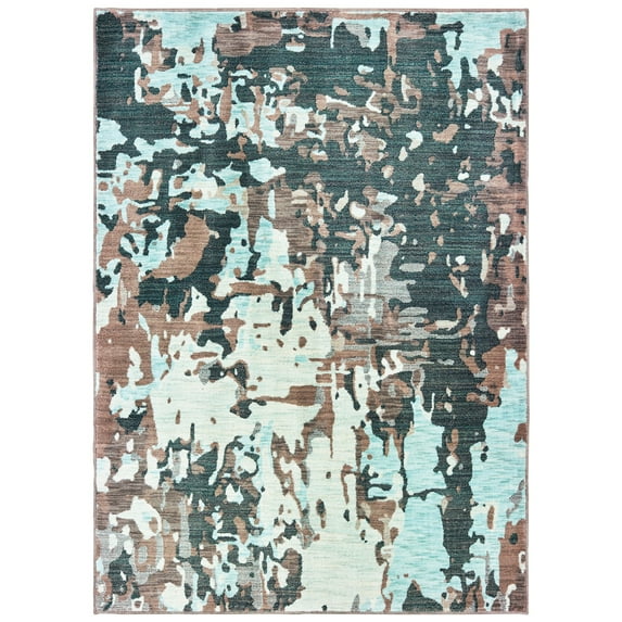 Sphinx Sedona Area Rug 8957G Grey Splotched Smeared 2' 3" x 7' 6" Rectangle