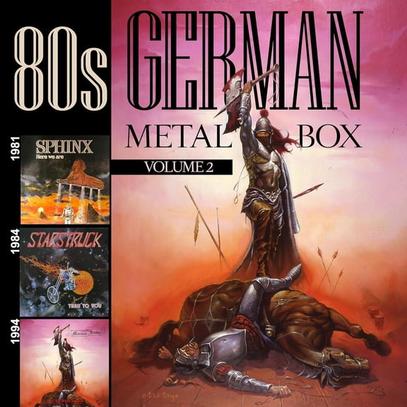 Sphinx/Starstruck/Morbid Jester 80s German Metal Box Volume 2 (Vinyl Record) 12" Album Box Set