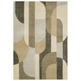thumbnail image 1 of Oriental Weavers Strada Area Rug STR02 Brown Curves Angular 5' 3" x 7' 3" Rectangle, 1 of 8