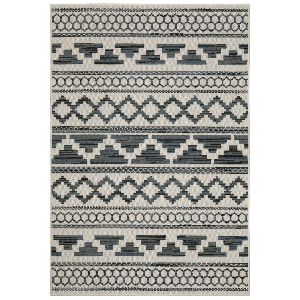 Oriental Weavers Torrey Area Rug 005Y1 Beige Angled Jagged 7' 10