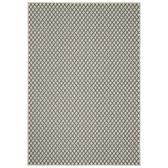 Oriental Weavers Torrey Area Rug 501H1 Beige Crosshatch Diagonals 3' 3" x 5' Rectangle