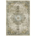 thumbnail image 1 of Oriental Weavers Venice Area Rug 1104W Grey Faded Lines 3' 10" x 5' 5" Rectangle, 1 of 8