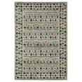 thumbnail image 1 of Woven Trends Pavo - 248W8 - Vintage Bohemian Style, Diamond Trellis Pattern, Stain Resitant, Living Room, Dining Room, Office, Low Pile Polypropylene Area Rug in Ivory - 5' x 7', 1 of 5