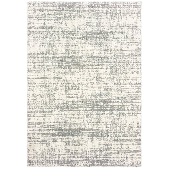 Oriental Weavers Verona Area Rug 1803H Ivory Lines Crosshatch 3' 10" x 5' 5" Rectangle