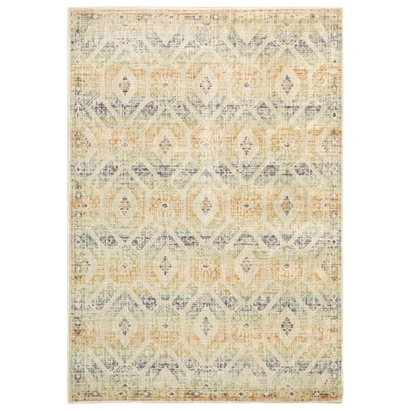 Oriental Weavers Xanadu 561J6 Beige/ Multi 9'10" X 12'10" Indoor Area Rug