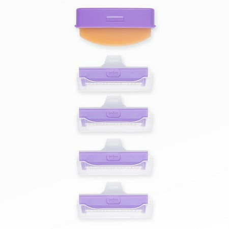 Sphynx 4-Count Portable Razor Refill in Berry Haute