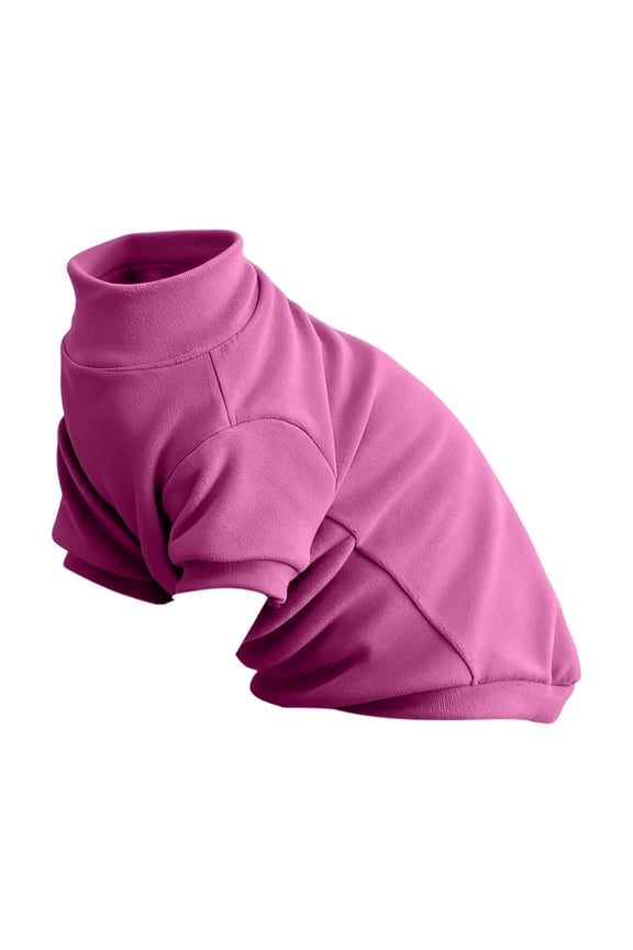 Sphynx Cat Turtleneck Sweatshirt - Stylish Pullover Apparel for Hairless Cats - Soft and Warm Clothing for Indoor and Outdoor Use