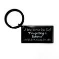 thumbnail image 1 of Sphynx Mom Gift A Wise Woman Once Said I'm Getting a Sphynx Cat Keychain for Her Funny, 1 of 1