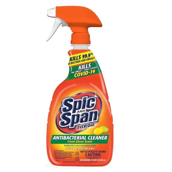Spic AND Span 32 oz. SNS All Purpose Cleaner Disinfectant Spray Fresh Citrus (3-Pack)