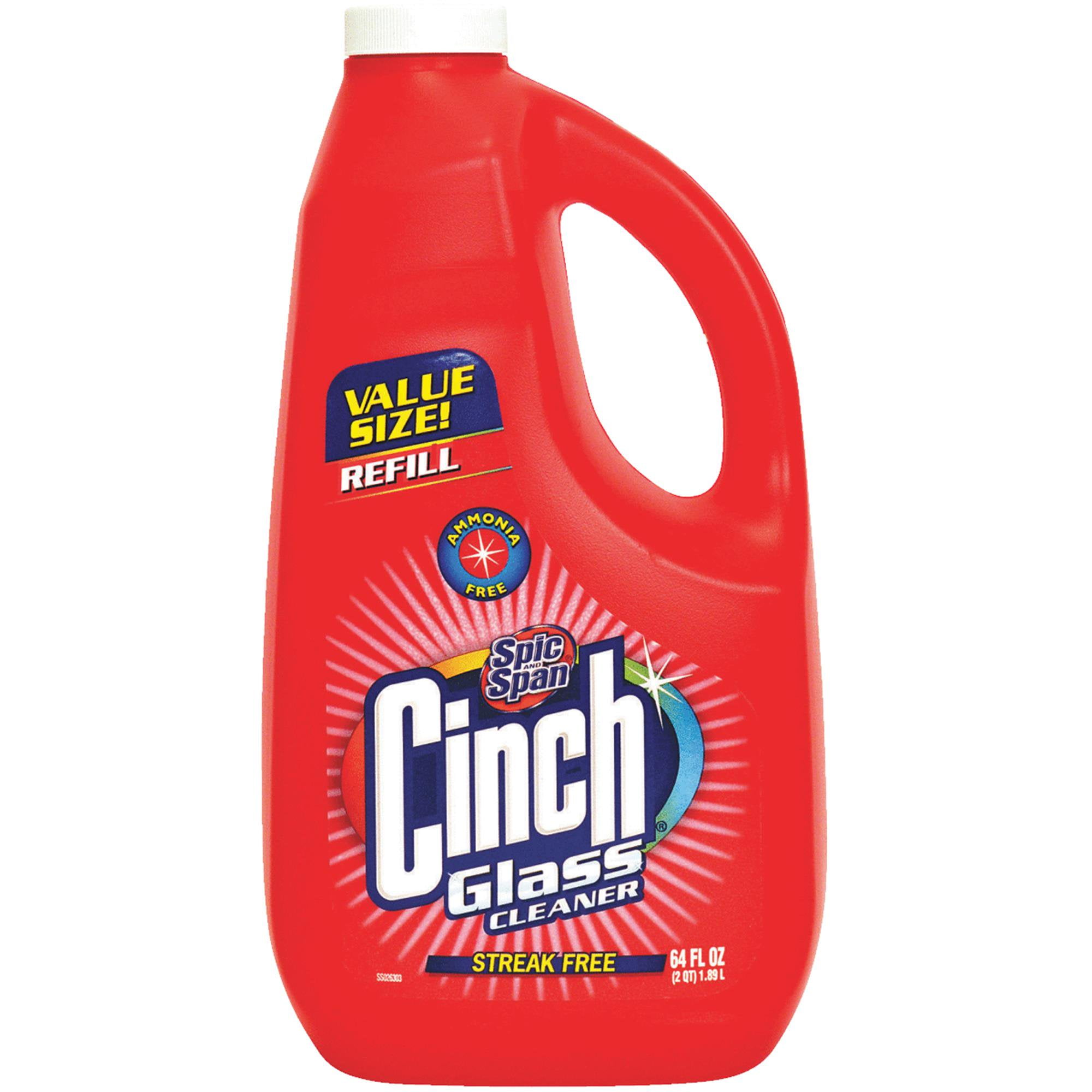 Spic and Span Cinch Glass Cleaner | 32 Fluid Ounces | 1-Unit