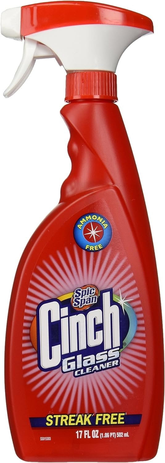Spic And Span Cinch Glass Cleaner oz, Original, 17 Fl Oz