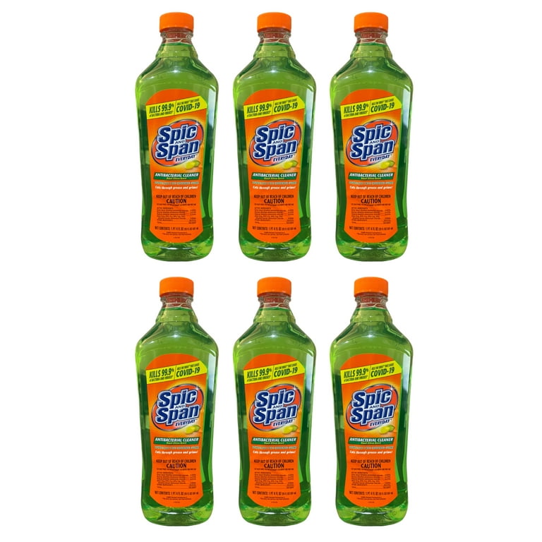 Spic & Span Everyday Multipurpose Liquid Cleaner, Antibacterial