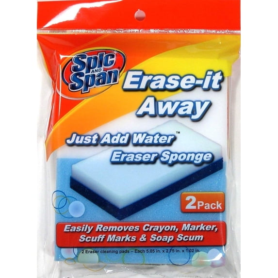 2pk Erase Away Sponge - CASE OF 36 - Walmart.com