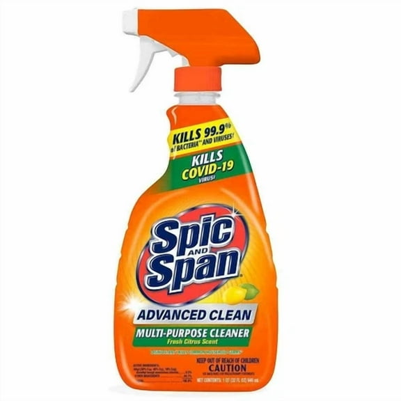 Spic And Span Multi-Purpose Spray Cleaner, 32 Fl. Oz., Citrus Scent