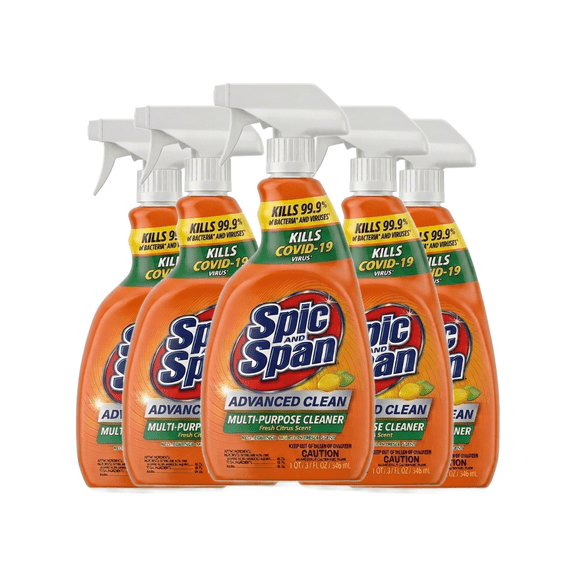 Spic & Span Advanced Clean Multi-Purpose Spray, 32 oz 5 Pack