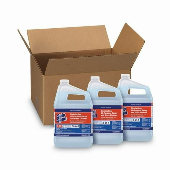 Spic & Span PGC58773CT 1 gal Disinfecting All-Purpose Spray & Glass Cleaner - Pack of 3