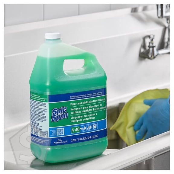 Spic and Span 31569 1 Gallon / 128 oz. Closed Loop Floor and Multi-Surface Cleaner Concentrate - 3/Case