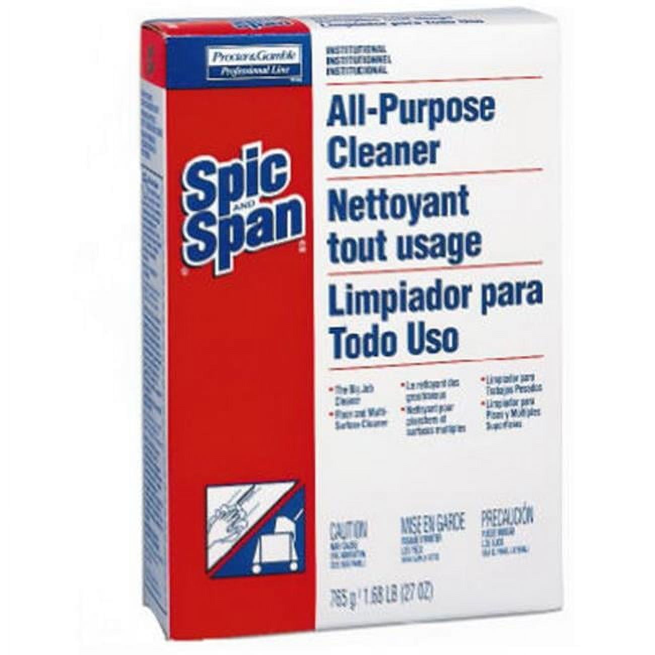 Spic and Span 31973 All Purpose Powder Cleaner - 27 oz. - Walmart.com