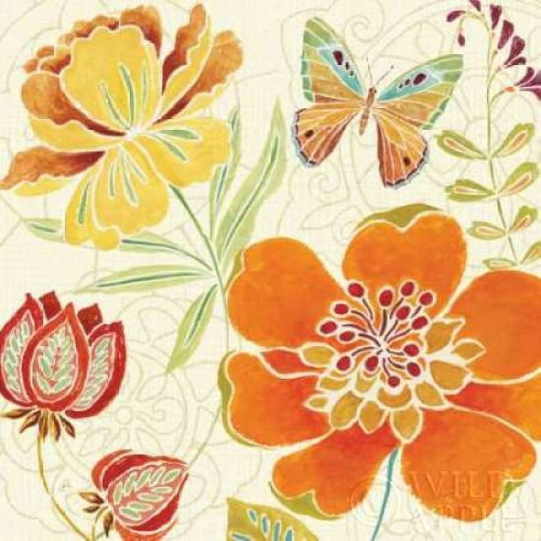 Spice Bouquet II Canvas Art - Daphne Brissonnet (24 x 24)