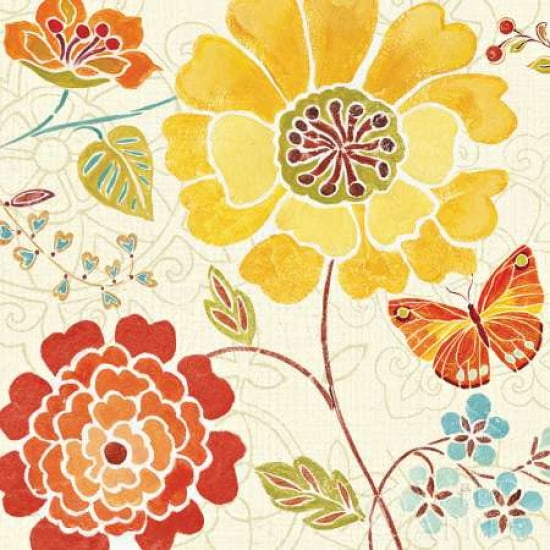Spice Bouquet III Canvas Art - Daphne Brissonnet (24 x 24)