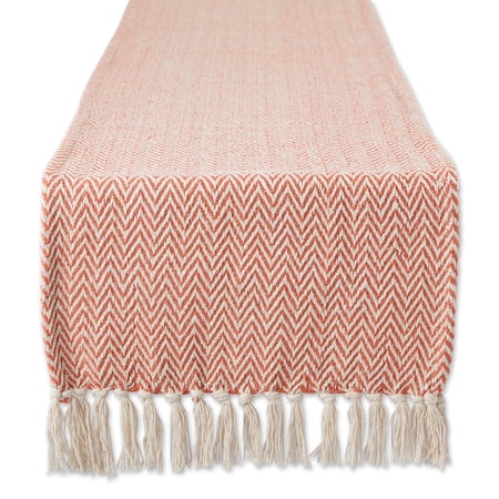 Spice Chevron Table Runner 15x72