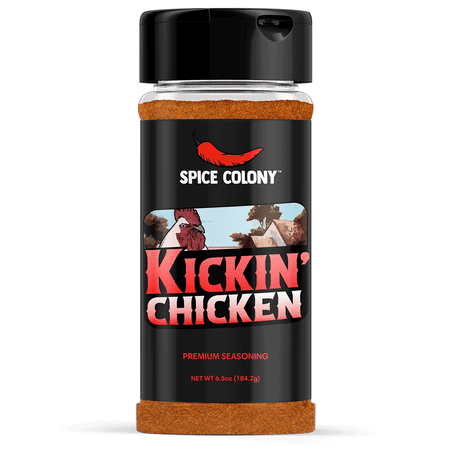 Spice Colony™ Kickin' Chicken Seasoning - Delicious Chicken, Beef and Pork Dry Rub Seasoning, 6.5oz