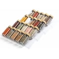thumbnail image 1 of Spice Drawer Organizer 4 Tier, Acrylic Seasoning Organizer Rack, Clear Spice Rack Tray, Kitchen Seasoning Jars Drawers Insert (Jars Not Included/Expandable From 9" to 18"), 1 of 7