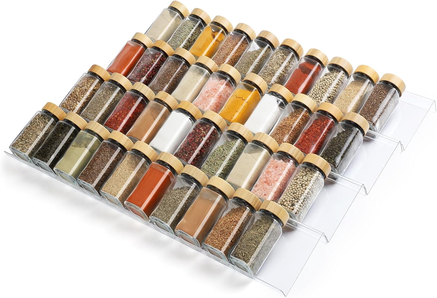 4-laags Kruidenlade Organizer Voor Een Opgeruimde Keuken 4-laags Kruidenlade Organizer Voor Een Opgeruimde Keuken