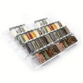thumbnail image 1 of Spice Drawer Organizer, Clear Expandable Spice Rack Tray 4 Pack for Kitchen, 1 of 7
