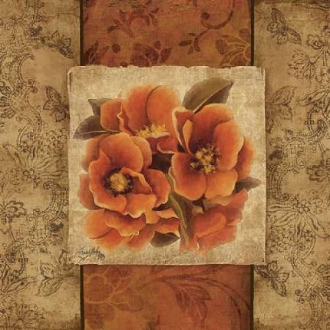 Spice Flower I Canvas Art - Elizabeth Medley (24 x 24)