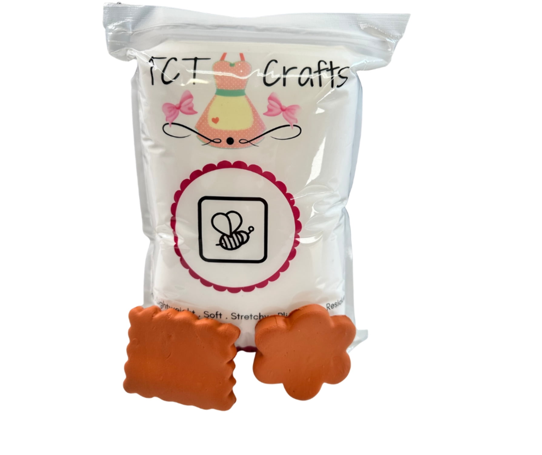 Spice (Gingerbread/Brown) Air Dry Lightweight Foam Clay