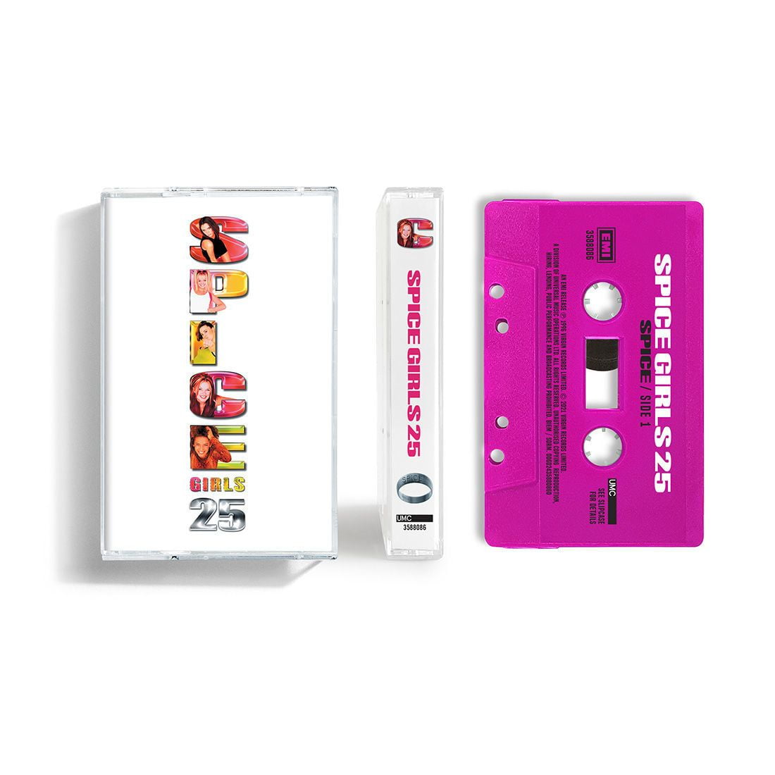 Spice Girls - Spice (25th Anniversary) Limited Edition Ginger Rose Cassette Tape