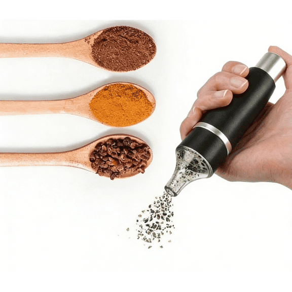 Spice Grinder - Efficient Grinding Tool with Detachable Design, Integrated ABS Material for Smooth Spice Grinding Experience, Essential Kitchen Gadget for Pepper, Cumin, Herb & Spice Prep