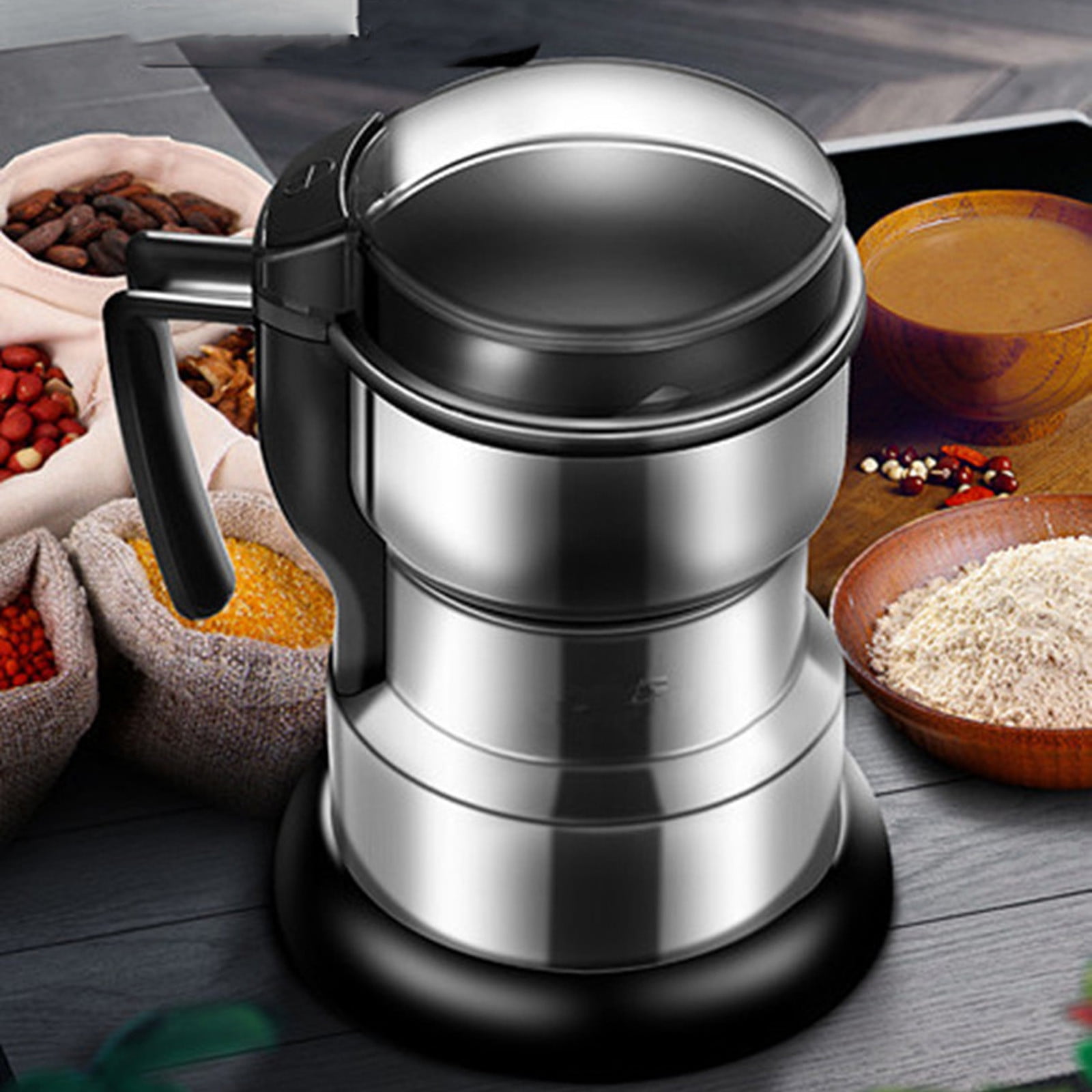 Spice Grinder Nut Seed Herb Grind Spice Crusher Mill Blender, Electric Home Milling Machine