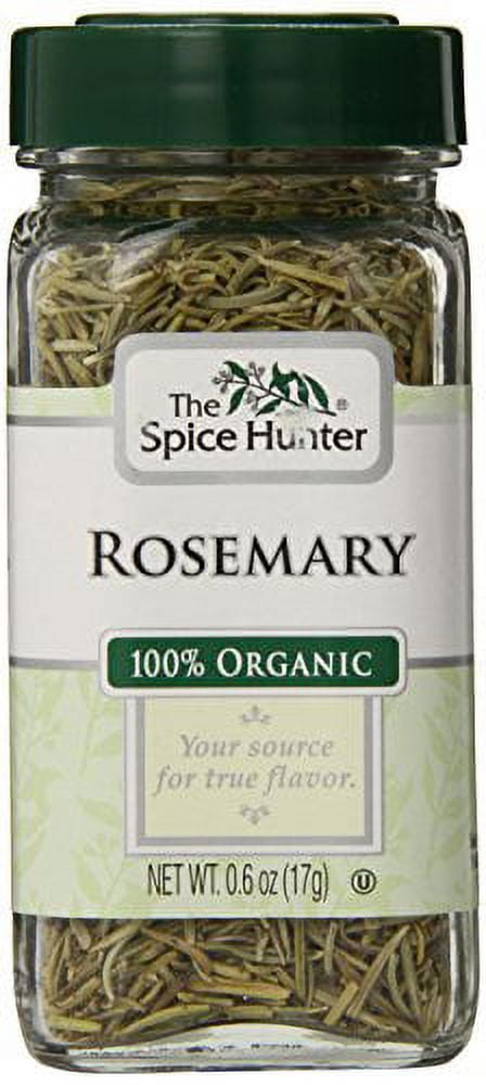Spice Hunter 100% Organic Spice - Rosemary - Case Of 6 - .6 Oz