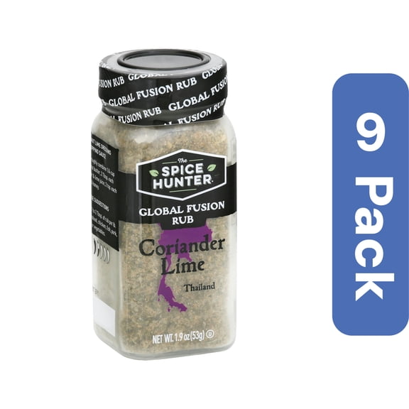 Spice Hunter Coriander Lime Global Fusion Rub 1.9 oz (Pack Of 9)