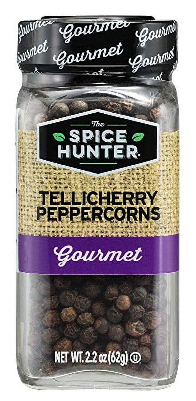 Spice Hunter Whole Black Tellicherry Peppercorns (2.2 ounces