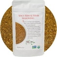 thumbnail image 1 of The Spice Hut - Spicy Steak & Rib Seasoning - Organic, Salt-Free Seasoning - Flavorful BBQ Spice Blend for Grilling, Vegan, Gluten-Free, Keto -NO MSG- 2oz Resealable Pouch, 1 of 3