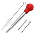 Spice Injecting Tool BBQ Injector Turkey Baster Stainless Steel Food