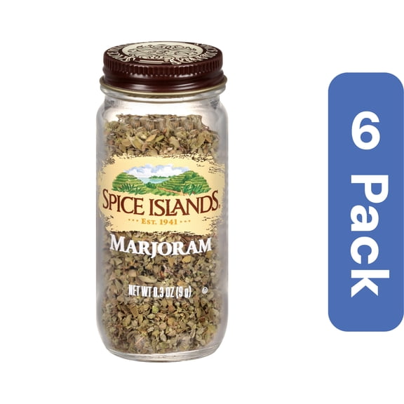 Spice Island Marjoram 0.3 oz (Pack Of 6)