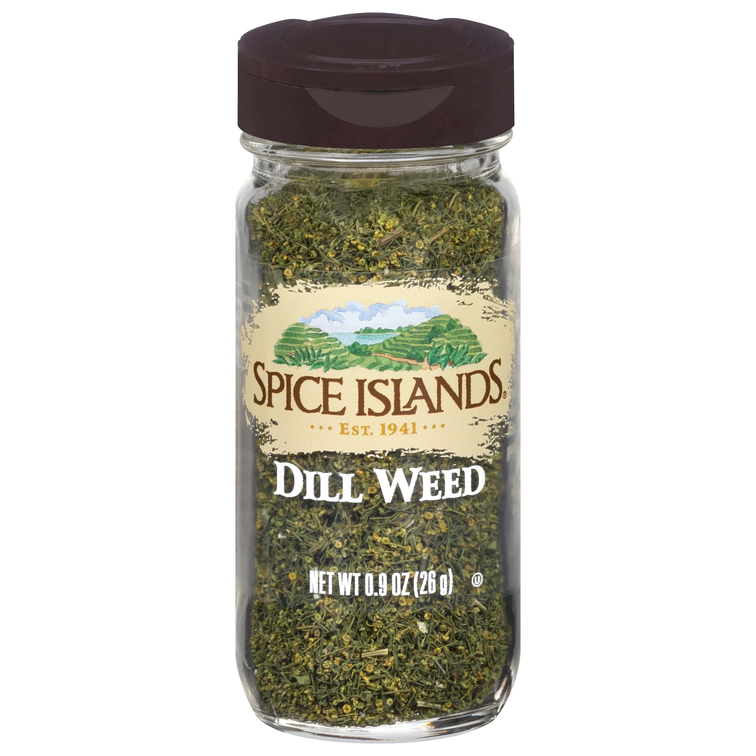 Spice Islands Dill Weed, 0.9 Oz Jar – Dried Herb For Cooking, No Fillers Or Additives, Harvested At Peak Flavor