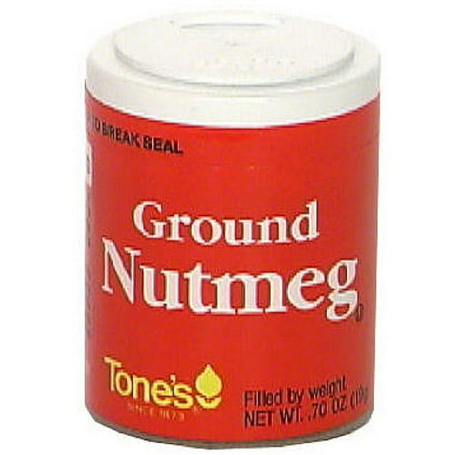 Spice Islands Ground Nutmeg, .60 oz (Pack of 6)