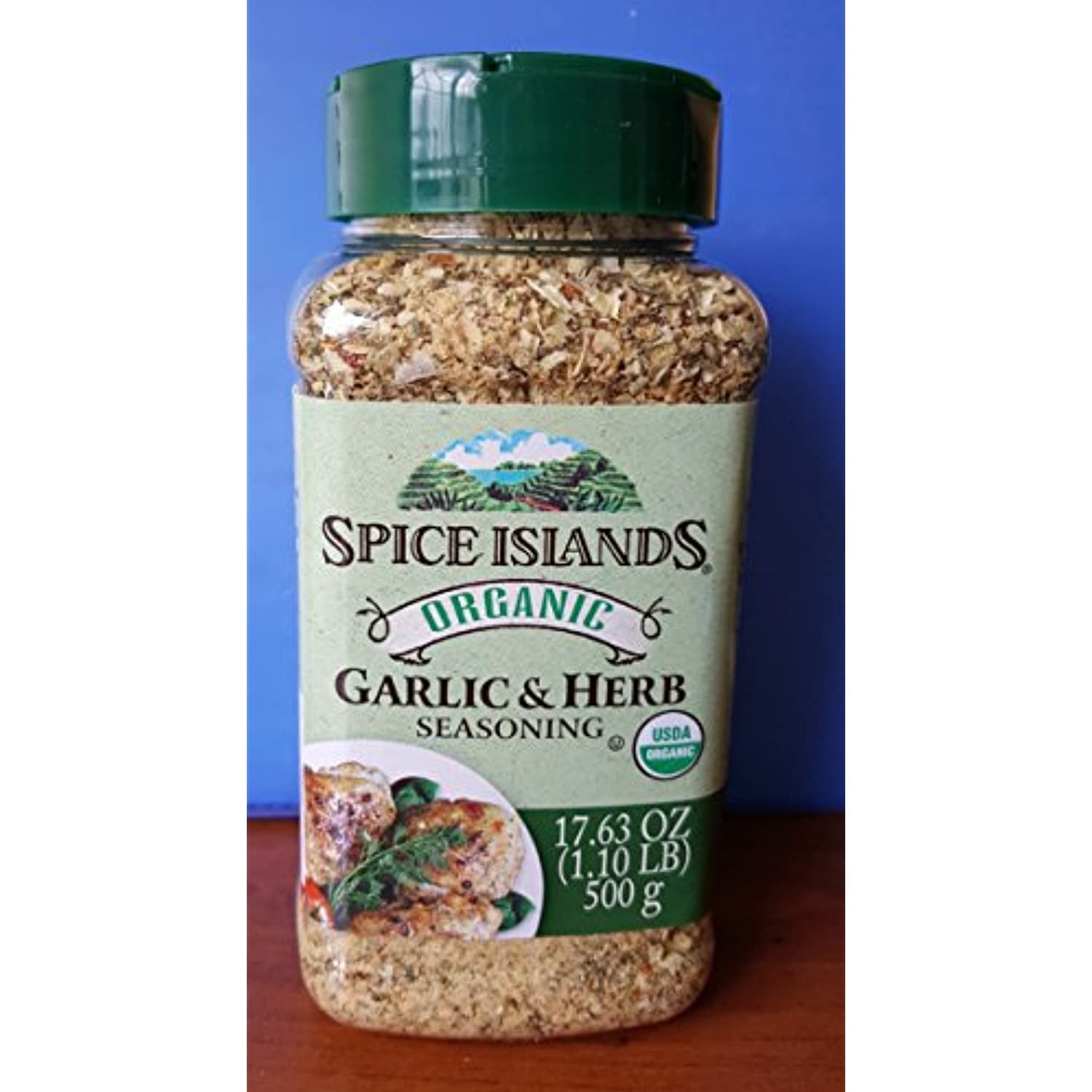 Spice Islands Organic Garlic & Herb Seasoning 17.6Oz
