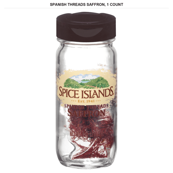 Spice Islands Spanish Threads Saffron, 0.03 oz