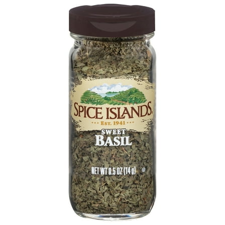 Spice Islands Sweet Basil, Kosher, 0.5 oz