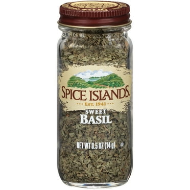 Spice Islands Sweet Basil, Kosher, 0.5 oz
