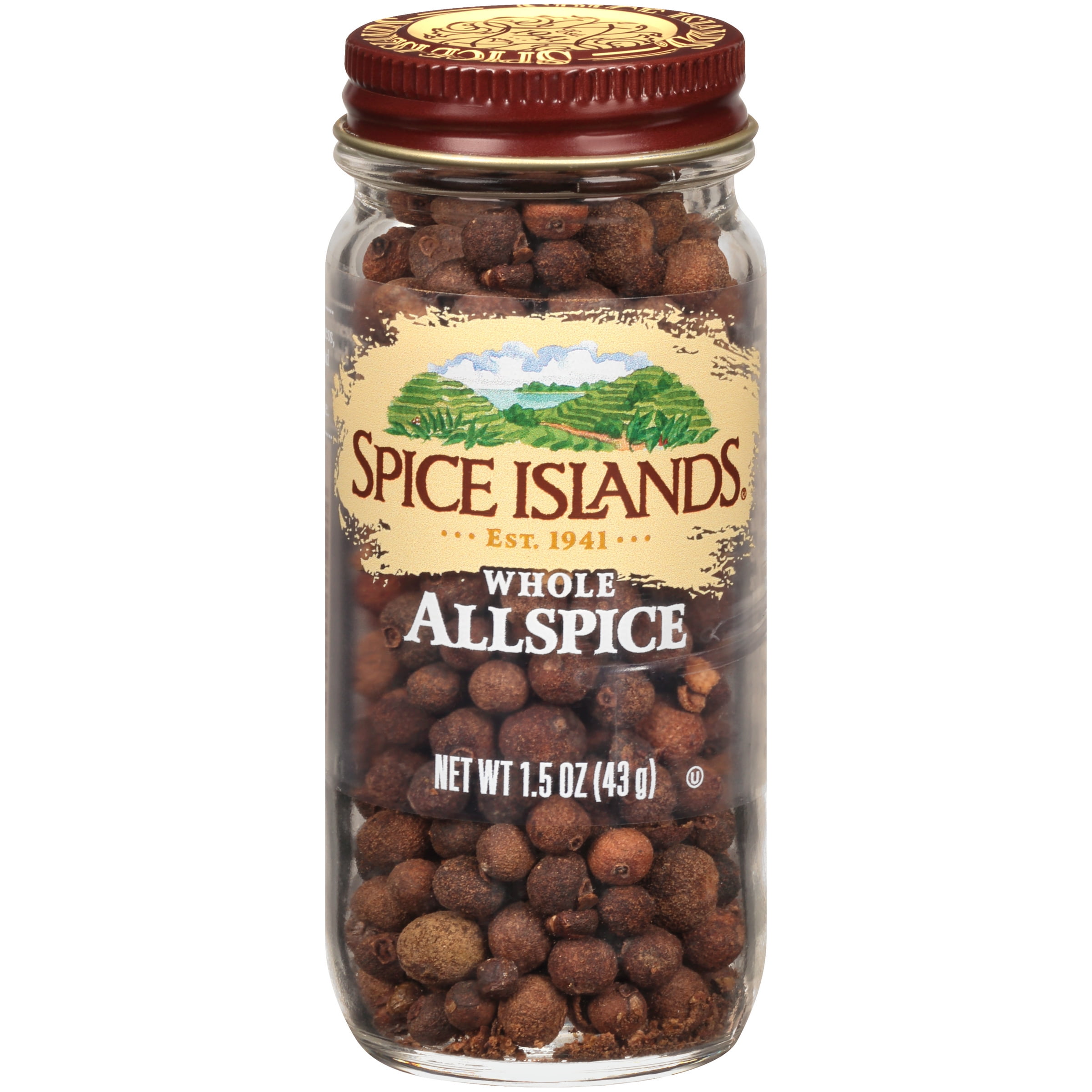 Spice Islands Whole Allspice 1.5 oz Glass Jar