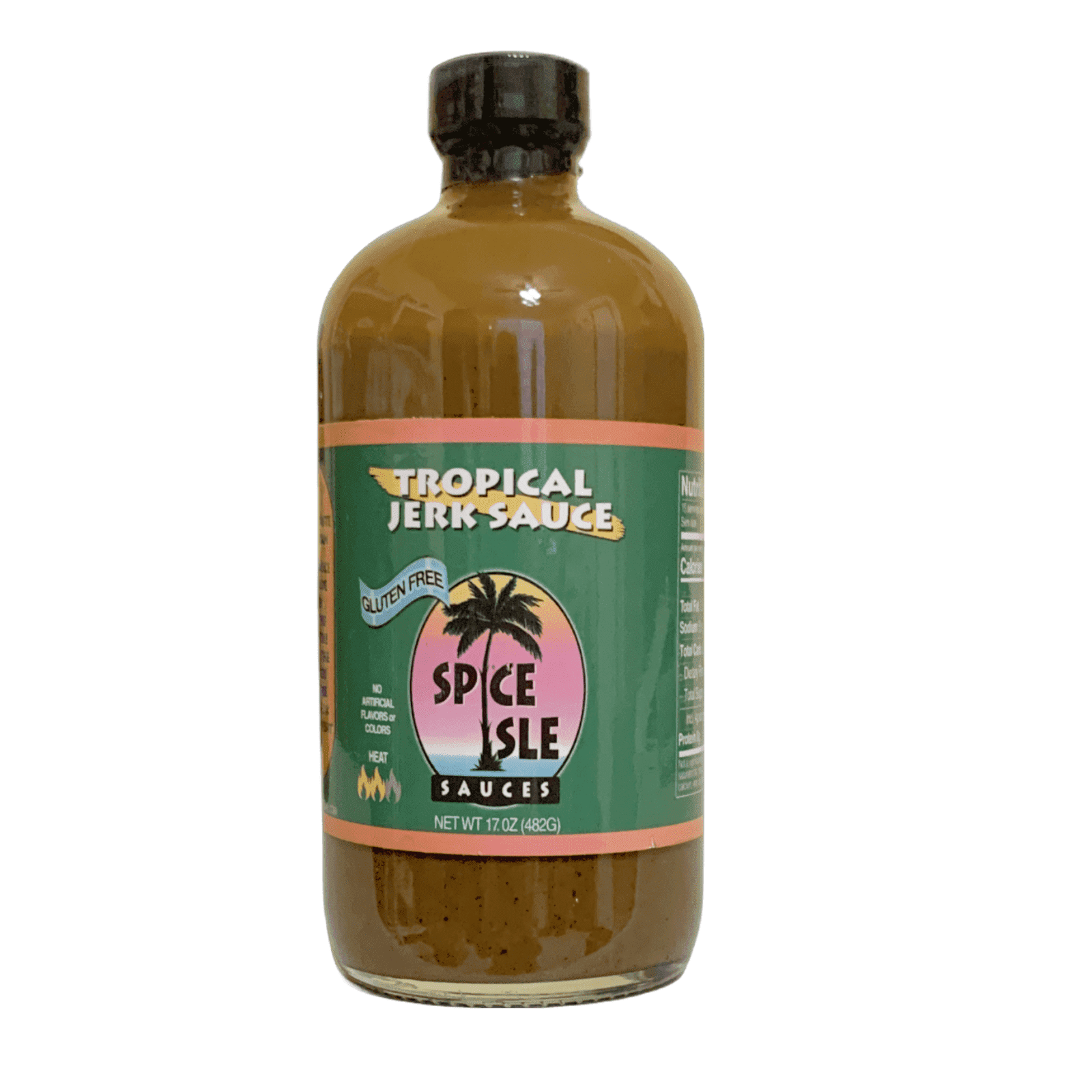 Spice Isle Sauces Tropical Jerk Sauce, Spicy Caribbean, 17 fl. oz.